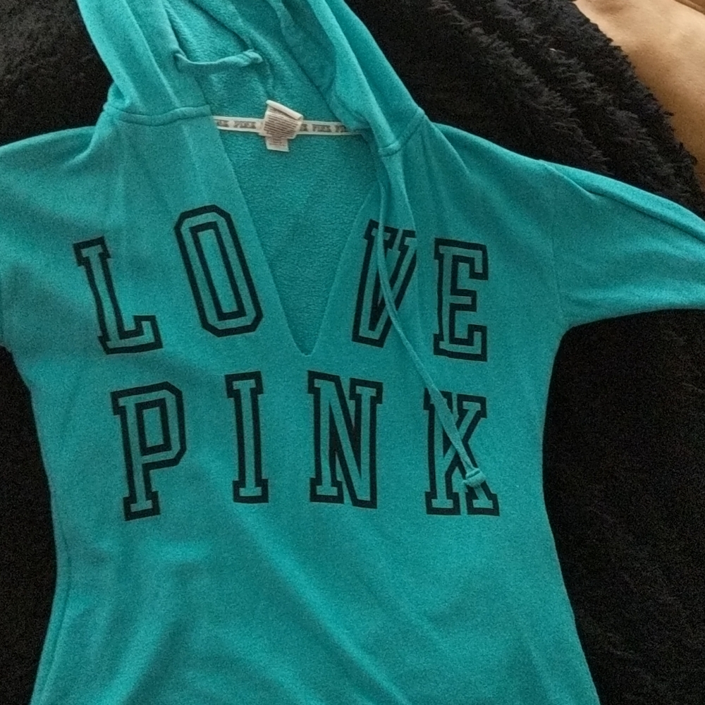 Pink hoodie